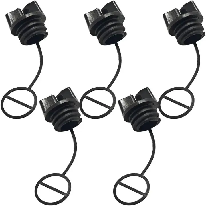 Lote de 5 tapones de llenado de Tanque compatibles con motosierra 335, 338 y 435, accesorios de Jardín. - 1