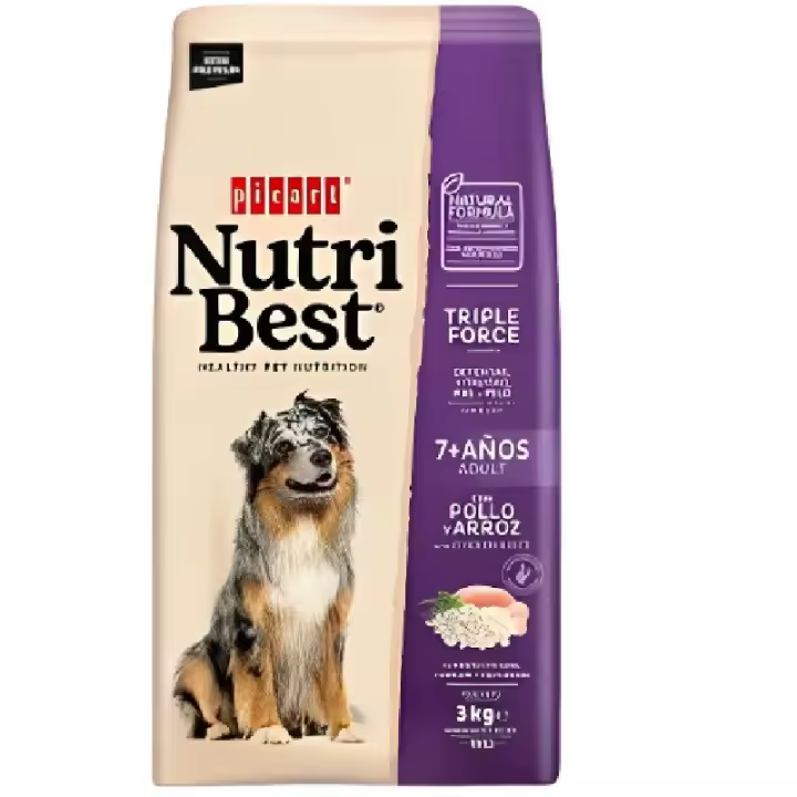 PICART SELECT NUTRIBEST DOG +7 SENIOR 15Kg - 1