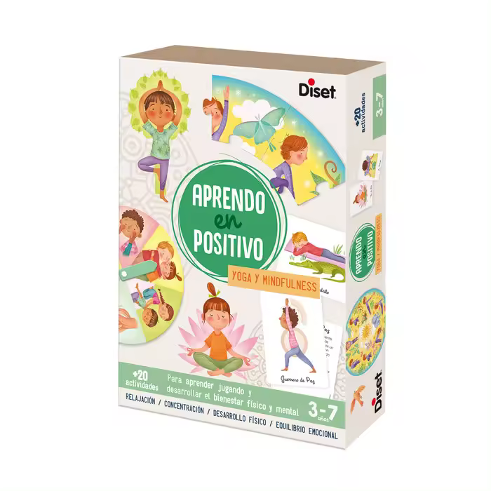 DISET JUEGO APRENDO EN POSITIVO YOGA YO APRENDO - 1