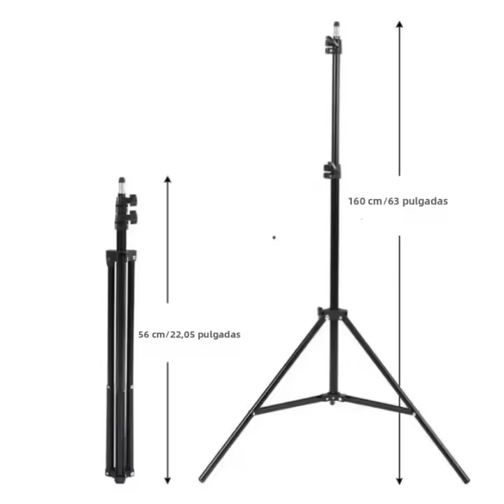 Trípode Plegable Para Selfie Y Grabación De Video Live Monpod Extendible De 56-160cm Soporte Para Cámara De Teléfono Móvil Compatible Con Todas Las Marcas - 1