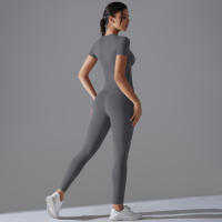 SSITO Conjunto de Mallas de gimnasio de secado rápido, traje de Yoga, Conjunto Deportivo with manga, transpirable, elástico, Gimnasio, Yoga, Fitness Delgado, Top activo, pantalón de Yoga ajustado - details 30
