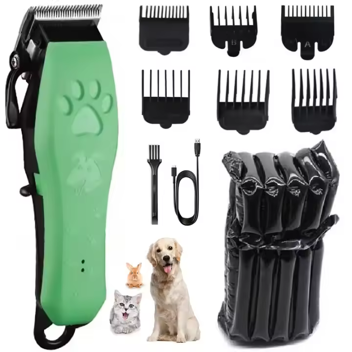 Cortador De Pelo Para Mascotas Recargable Electrónico Ajustable Para Perros Y Gatos Peluquería De Animales Sin Cuerda - 1