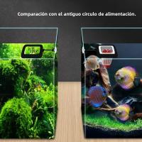 Juego De Alimentador De Acuario Con Ventosa Para Peces Y Cucarachas Rojas Tapered Hopper Basket De Plástico Para Alimentación De Tanque De Peces - details 9