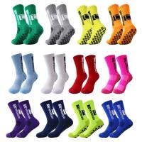 6 Par/Lote antideslizantes calcetines de Fútbol media pantorilla antideslizante SOCR deporte ciclismo para hombre calcetín EU38-44 - details 1