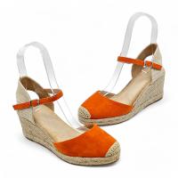 Calzados Soraia, Sandalia de Antelina y Plataforma de Yute, Espardeñas de Cuña, para Mujer. - details 27