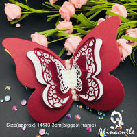 Alinacutle 3pcs Etched Dies Conjunto De Etiquetas Cortadora De Metal Para Scrapbooking Papel Y Manualidades Estilo Artístico - details 21