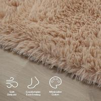 Carpetas De Piso Para Habitación De Niñas Rosa Suaves Y Gruesas Alfombra Grande Para Dormitorio Decoración Del Salón Alfombras Para Cama De Niños - details 25