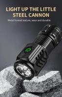 Linterna LED Multifuncional Recargable De Tres Ojos Bestia Fuente De Luz Potente Clip Para La Capa Portátil Para Exteriores Y El Hogar - details 7