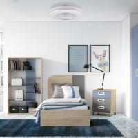 Ventilador de Techo LED 36W Regulable Colours con Luz CCT + RGBIC Motor DC 19.5W Silencioso Control Remoto Diseño Moderno - iotostark-M Mimotech - details 5
