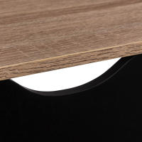 ARISE SHOP-Zapatero 3 Cajones Negro,Zapatero de madera moderno, zapatero entrada recibidor, mueble zapatero para pasillo,60×23,3×119,5cm - details 2