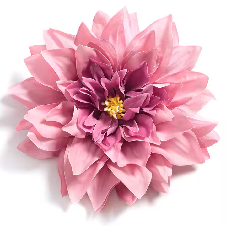 2/5Pcs Grandes Flores Artificiales De 14cm Para Decoración De Fiesta Hogar Habitación Boda Jardín Accesorio Para Novia Regalo - 1