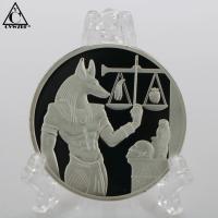 Moneda Commemorativa Anubis Y Águila Decoración Para El Hogar Regalo Moneda De Metal Estilo RELIGIOUS Tema PYRAMID - details 17