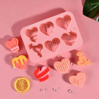Molde De Silicona Para Chocolate Y Pasteles En Forma De Corazón Multicavity Regalo Para Hornear Y Hacer Candles Tamaño Pequeño - details 4