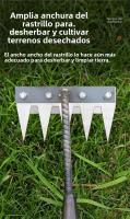 Herramienta De Riego Multifuncional Desmontable Con Cabeza De Acero De Manganeso Y Dientes De Cinco Herramienta De Aseo Para Jardín - details 13