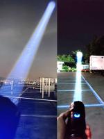 Linterna Táctica Potente 100W Con Luz COB Y LED Alta Potencia 7500mAh Torcha Con Zoom 3000m Luz De Mano Resistente Al Choque Y Al Agua - details 4