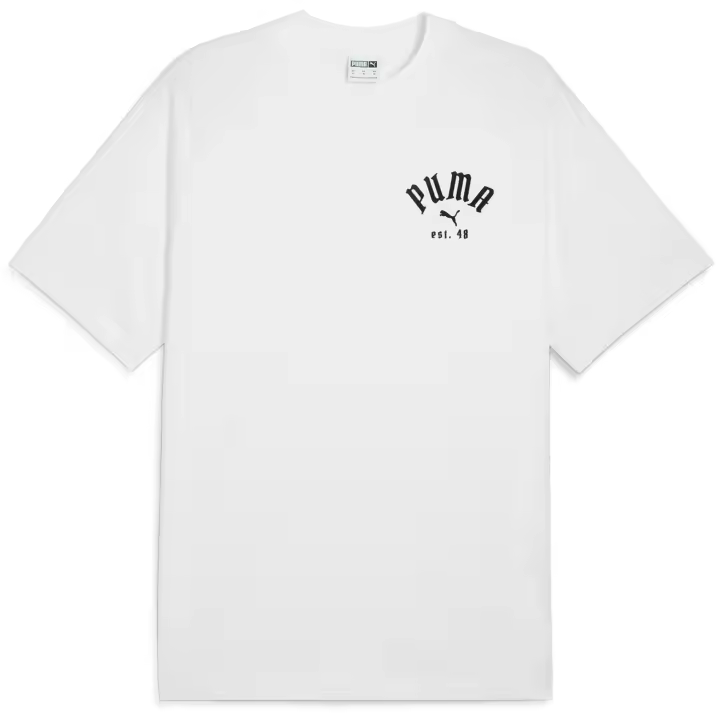 Camiseta marca Puma modelo 626767-02 para hombre en color blanco - 1