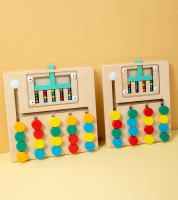 Juego Educativo De Madera Montessori Para Niños Puzzle De Colores Y Alineación Sensory Juguetes Educativos Regalos Para Bebés - details 8