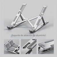 Sanda - Soporte para Computadora Portátil de Metal Plegable y Altura Ajustable - details 2