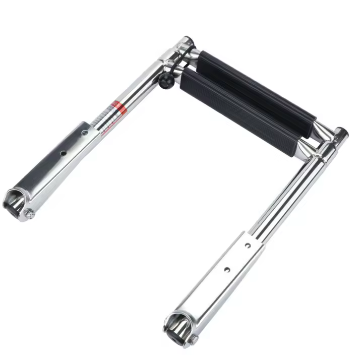 Accesorios De Barco Escalera Telescópica De Acero Inoxidable 2 Pasos Para Plataforma De Natación Superior Yate Marítimo - 1