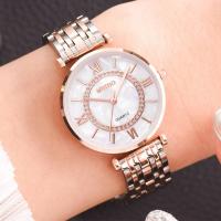 Reloj De Mujer De Lujo Con Diamantes Marca Top Moda Acero Inoxidable Correa De Malla Plateada Reloj De Cuarzo Para Females - details 1