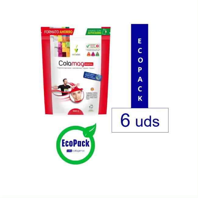 Novadiet EcoPack 6  Doypack Colamag Original 300 gr - 1