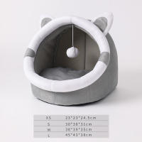Casa De Gato Lindo Cama Para Mascotas Tentación De Gato Pequeño Sillón Para Perro Lavable Cesto De Gato Suave Para Gatos Casa De Mascotas Suministros - details 8