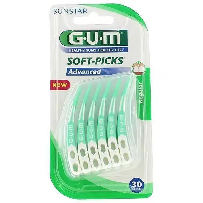 Gum® Soft-Picks Advanced Regular Soft Picks 30Uds - 1