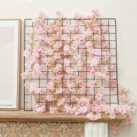 Guirnalda De Flores Artificiales De Sакura 180CM Para Bodas Decoración De Navidad Fiesta En Casa Y Hogar Silken Cherry Blossom - details 8