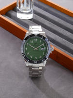 Reloj De Pulsera Para Hombre En Acero Inoxidable Calendario Estilo Business Moda Deportiva Regalo Para Fiestas Movimiento Cuarzo - details 30