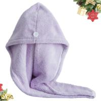 3 Gorros Para Secador De Melo Toalla Absorbente De Secado Rápido Para Mujer Material Seguro Portátil Para Viajes. - details 1
