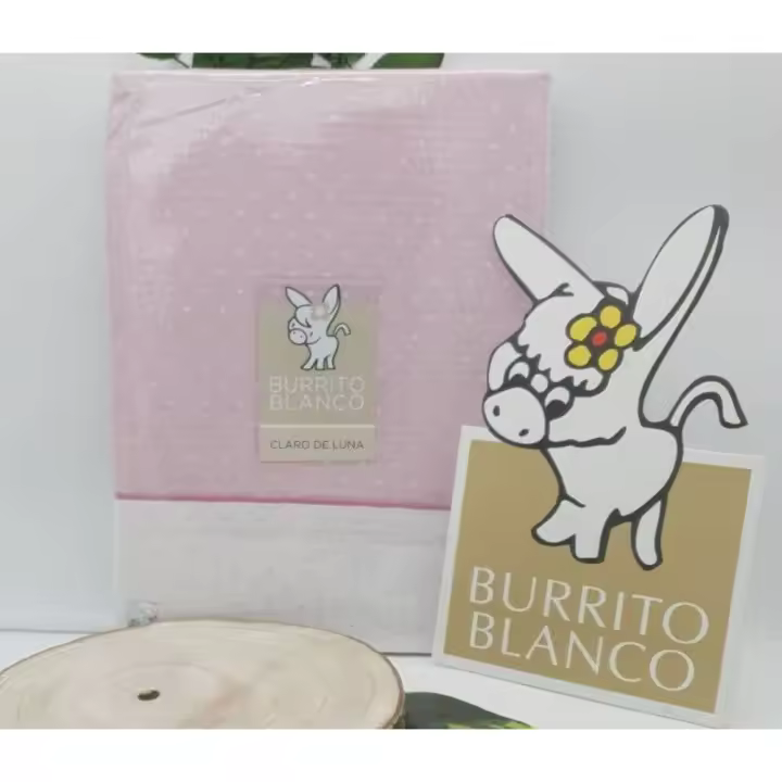 Burrito Blanco Juego de Sabana Claro de Luna 238 - 1