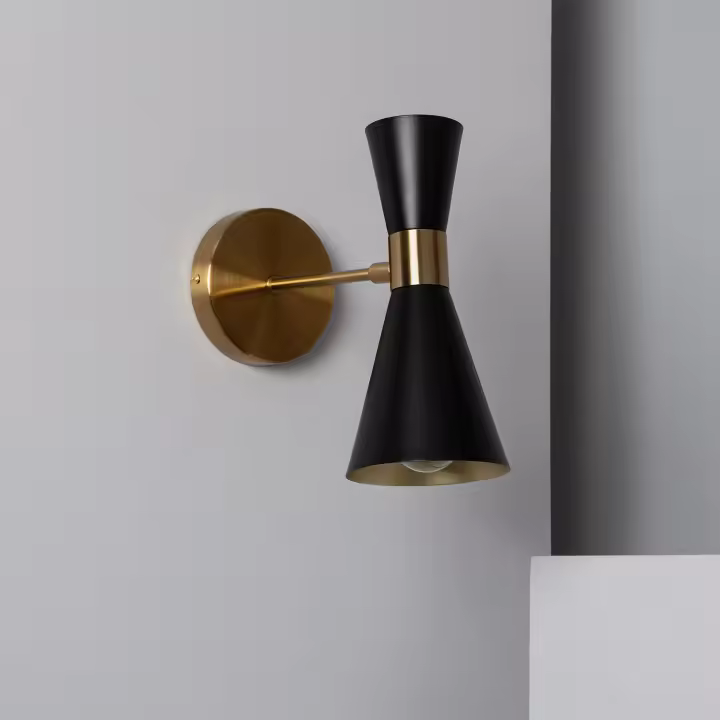 Ledkia Lámpara de Pared Metal Jigger - Diseño Único y Acabados de Máxima Calidad - 1