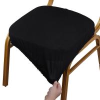 Funda De Silla Moderna Elástica De Spandex Para Bar Stool Cubierta De Asiento Para Oficina Y Hogar Bodas Y Banquetes Color Sólido Slipcover De Silla - details 5