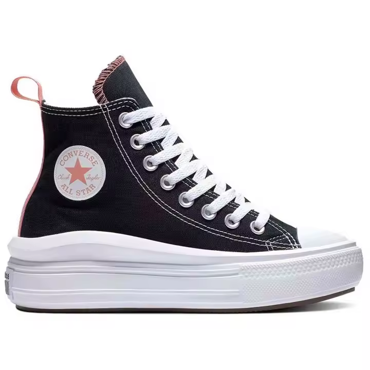 Zapatillas Converse modelo Chuck Taylor All Star Move en color Negro - 1