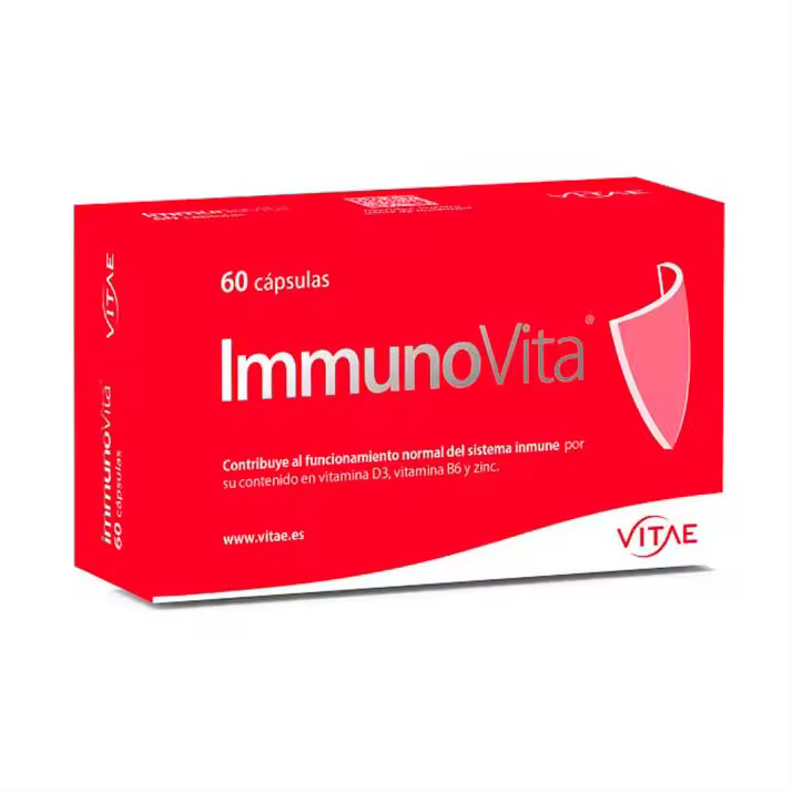 VITAE Vitae Inmunovita - Refuerza Sistema Inmunitario - 60 Cápsulas - 1
