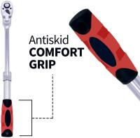 Juego De Llaves De Destornillador Rápido 1/2 Pulgada Con Cabeza De Rosca 72T Herramienta De Reparación Flexible De Acero Al Carbono - details 4