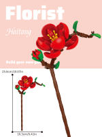 Bloques De Construcción De Bouquet De Flores Para Niñas Serie De Bloques Para Decoración Del Hogar Flores Eternas Juguetes Para Niños - details 5