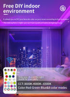 Lámpara de techo con control remoto BIT de 28 cm, lámpara de techo LED inteligente regulable de 24 W, lámpara de techo LED, temperatura de color ajustable y brillo 3000 K-6500 K, adecuada para sala de estar, dormitorio, baño, pasillo. - details 4