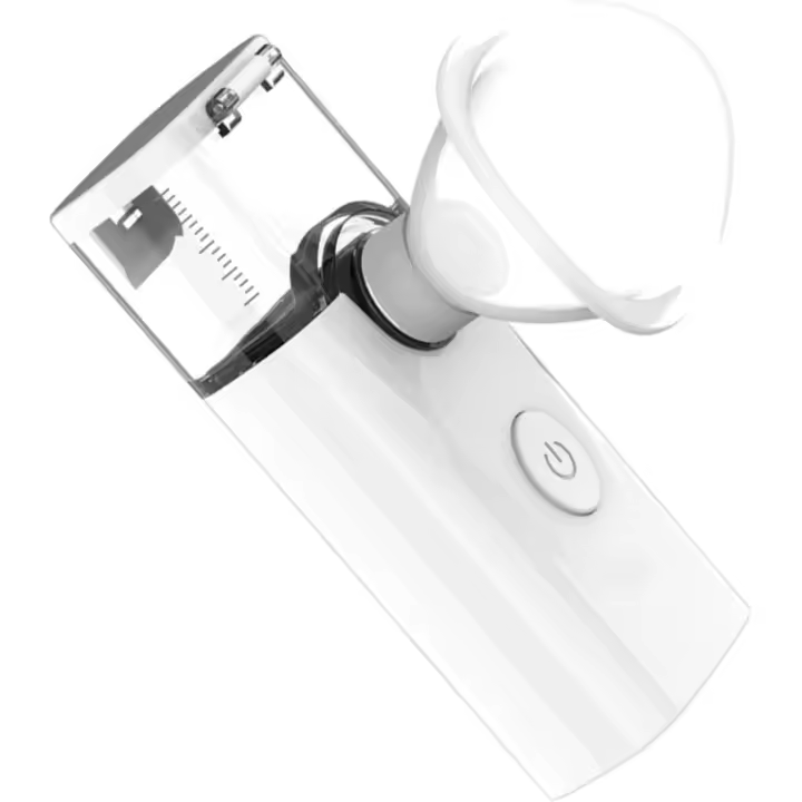1 juego de vaporizador humectante para ojos, limpiador de gotas para ojos, rociador de nano niebla, vaporizador para ojos, máquina de vapor para ojos nano-blanca - 1
