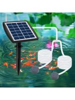 Bomba De Oxígeno Solar 2023 Con Almacenamiento De Energía Interna Batería De Litio 3.7V 2200mAh Bajo Ruido Para Piscinas Al Aire Libre Y Acuarios - details 0