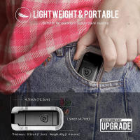 Luz De Lectura Mini LED Recargable USB Con Protección Ocular Y Ajuste De Brillo Luz Nocturna Pequeña Portátil Para Libros - details 19