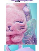 Mochila Escolar Smiggle Australia Ángel Conejo Morado Para Estudiantes Primarios Diseño De Dibujos Animados Ideal Para Actividades Externas Y Uso Diario - details 2