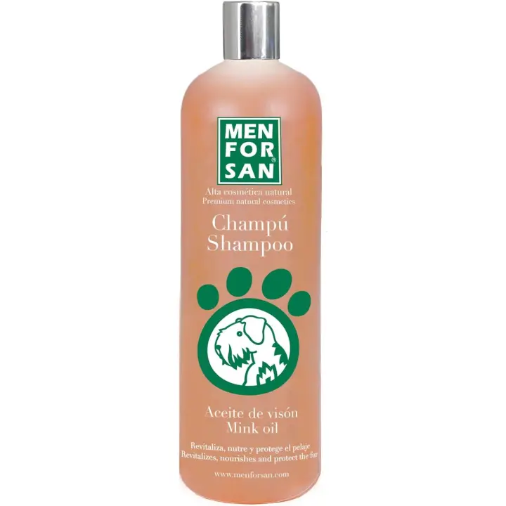 Men For San Champú Perros Aceite de Visón 300ml - 1
