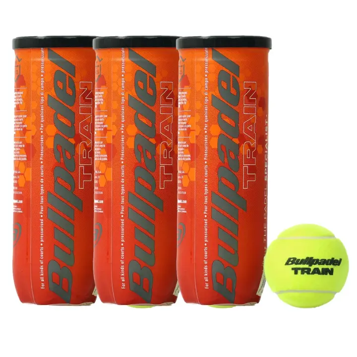 Tripack De Botes De 3 Bolas Bullpadel Train - 1