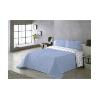 Colcha multiuso REVERSIBLE  ESTAMPADA  floral cama 90cm 105cm 135cm 150cm - details 1