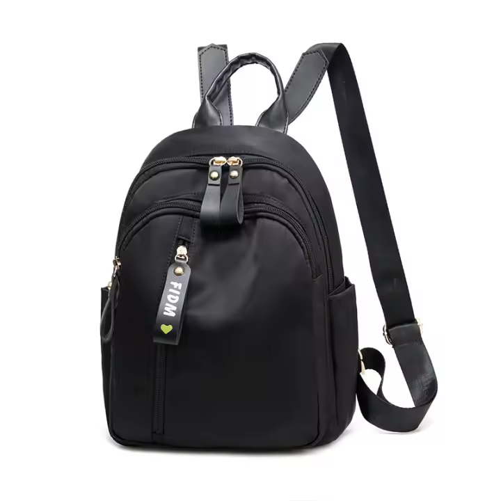 Mochila pequeña para mujer, de nailon, monedero, bandolera, linda y ligera para niñas - 1