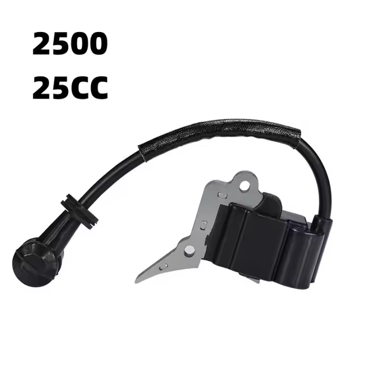 Allsome New 2500 Cadena De Acierto Ignición Bobina De Alta Presión Pack 25cc Cadena De Alta Presión Pack Bobina De Potencia - 1