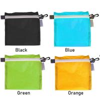 Bolsa Impermeable Para Exteriores Con Gancho Y Cierre De Cremallera Para Camping Y Senderismo 4 Colores Negro Verde Naranja Azul - details 4