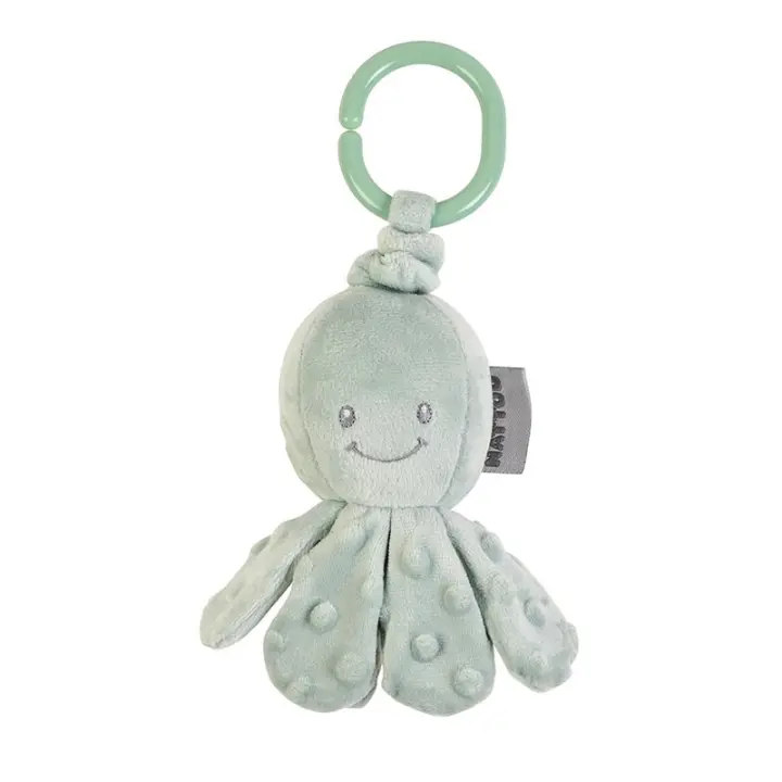 Nattou Peluche Pulpo Vibracion Para Bebe Facil de Agarrar - 1