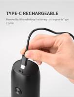 Set De Molinillos De Pimienta Y Sal Electrónicos Automáticos Recargables Con USB LED Ajustable Mini Molinillo De Especias - details 5